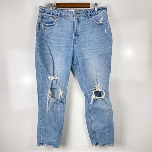 Abercrombie & Fitch Denim - A&F Curve Love The Skinny High Rise Jeans Sz 33/16